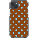 Blue Brew Pop - Clear MagSafe Impact Case: Bubbly Charm, Resilient Bloom