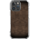 Legacy Leather - Clear MagSafe Impact Case: Timeless Texture, Modern Defense