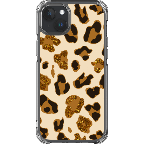 Leopard Glitz - Clear MagSafe Impact Case