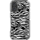 Ivory Zebra - Clear MagSafe Impact Case