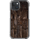 Splintered Walnut - Clear MagSafe Impact Case