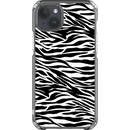 Ivory Zebra - Clear MagSafe Impact Case