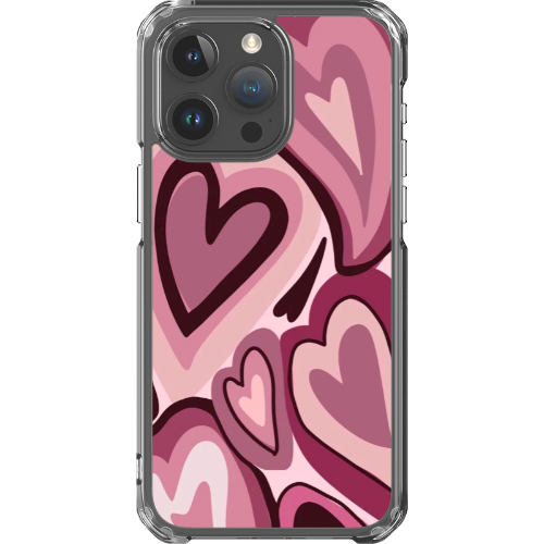 Sweetheart Swirl - Clear MagSafe Impact Case