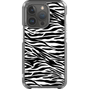Ivory Zebra - Clear MagSafe Impact Case