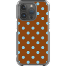 Blue Brew Pop - Clear MagSafe Impact Case: Bubbly Charm, Resilient Bloom