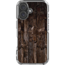 Splintered Walnut - Clear MagSafe Impact Case