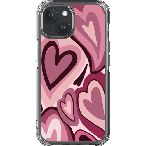 Sweetheart Swirl - Clear MagSafe Impact Case