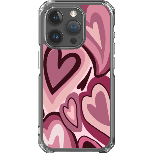 Sweetheart Swirl - Clear MagSafe Impact Case