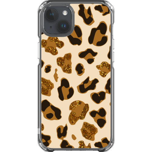 Leopard Glitz - Clear MagSafe Impact Case