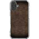 Legacy Leather - Clear MagSafe Impact Case: Timeless Texture, Modern Defense