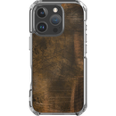 Rustic Hide - Clear MagSafe Impact Case: Rugged Texture, Reliable Resilience