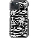 Ivory Zebra - Clear MagSafe Impact Case