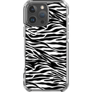 Ivory Zebra - Clear MagSafe Impact Case