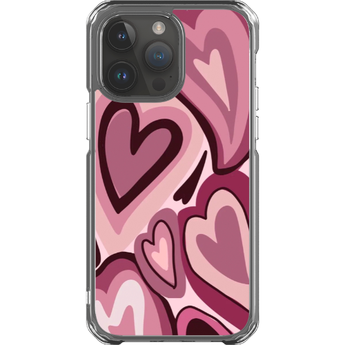 Sweetheart Swirl - Clear MagSafe Impact Case