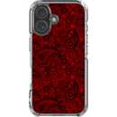 Scarlet Paisley - Clear MagSafe Impact Case