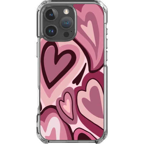 Sweetheart Swirl - Clear MagSafe Impact Case