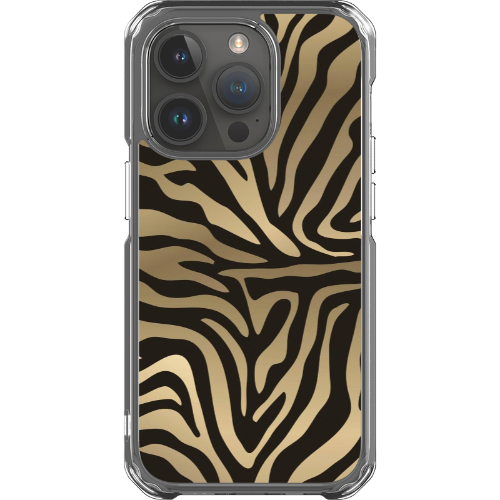 Golden Zebra - Clear MagSafe Impact Case