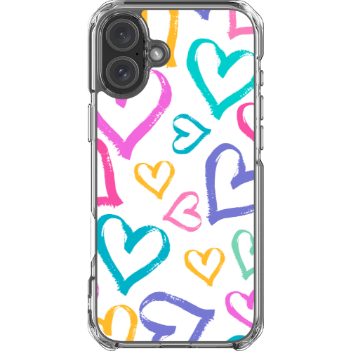 Painted Love - Clear MagSafe Impact Case