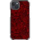 Scarlet Paisley - Clear MagSafe Impact Case
