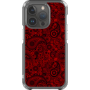 Scarlet Paisley - Clear MagSafe Impact Case