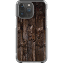 Splintered Walnut - Clear MagSafe Impact Case