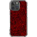 Scarlet Paisley - Clear MagSafe Impact Case
