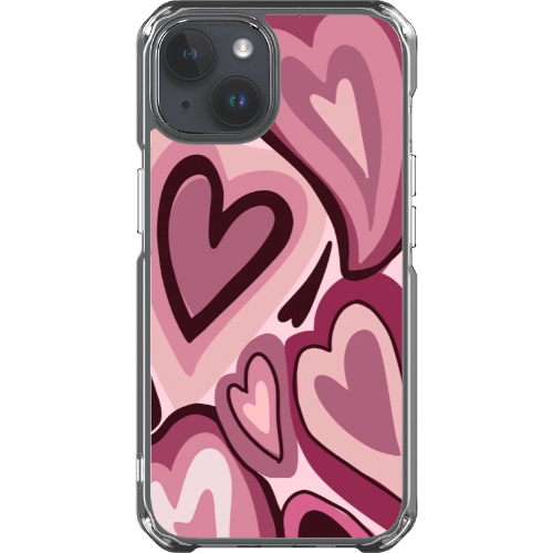 Sweetheart Swirl - Clear MagSafe Impact Case