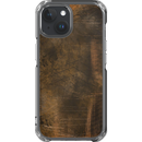 Rustic Hide - Clear MagSafe Impact Case: Rugged Texture, Reliable Resilience