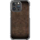 Legacy Leather - Clear MagSafe Impact Case: Timeless Texture, Modern Defense