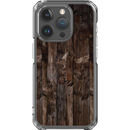 Splintered Walnut - Clear MagSafe Impact Case