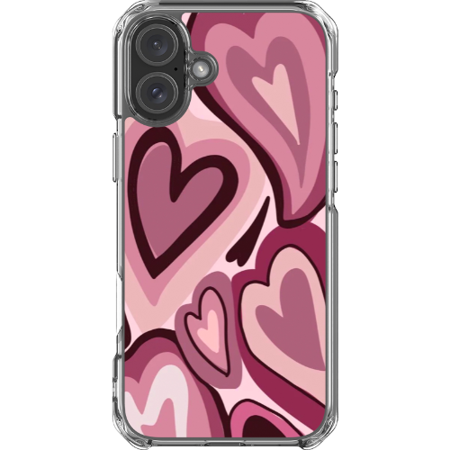 Sweetheart Swirl - Clear MagSafe Impact Case