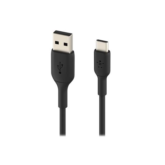Belkin - Boost Up Charge USB-A To USB-C Cable 10ft - Black