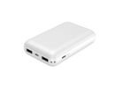 trybe 10000mAh Dual USB-A + USB-C G62-C Power Bank - White