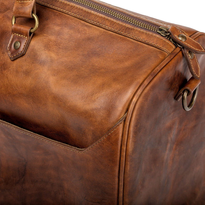 Benjamin Leather Duffle by Mission Mercantile