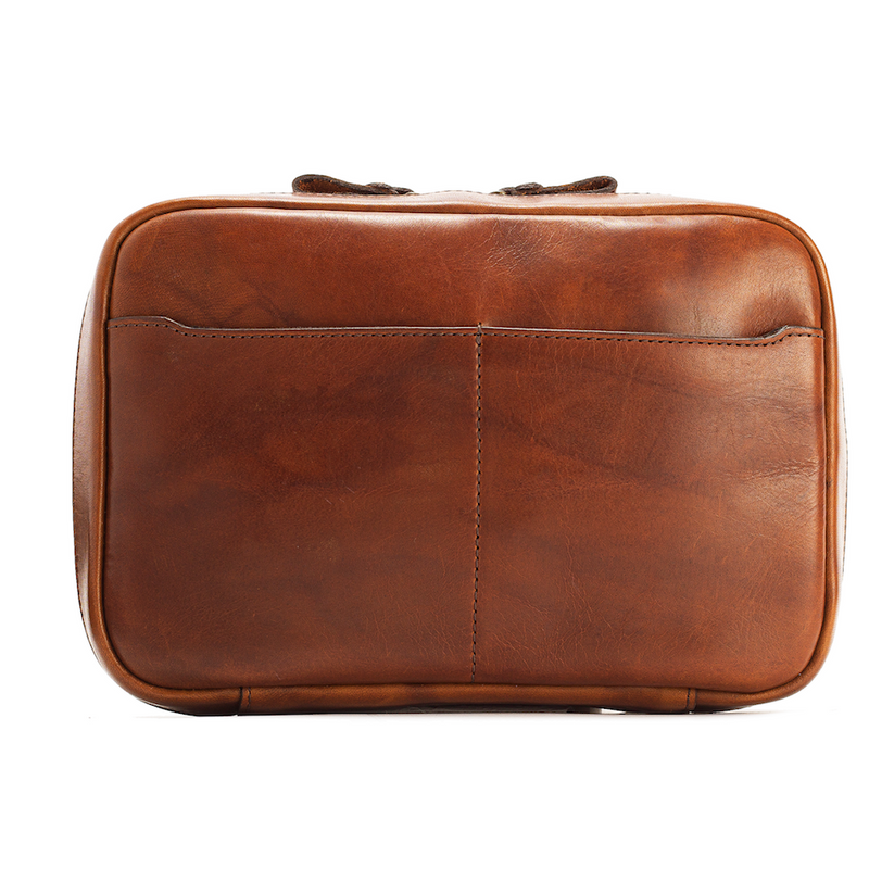 Heritage Leather "Doc" Tech / Dopp Kit by Mission Mercantile