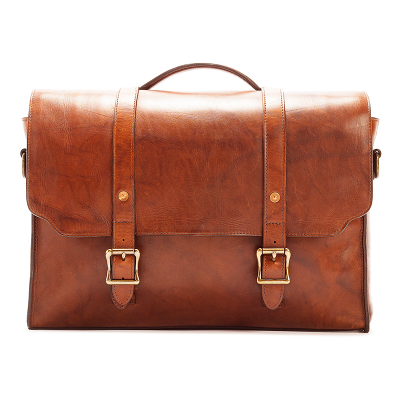 Heritage Leather Briefcase by Mission Mercantile