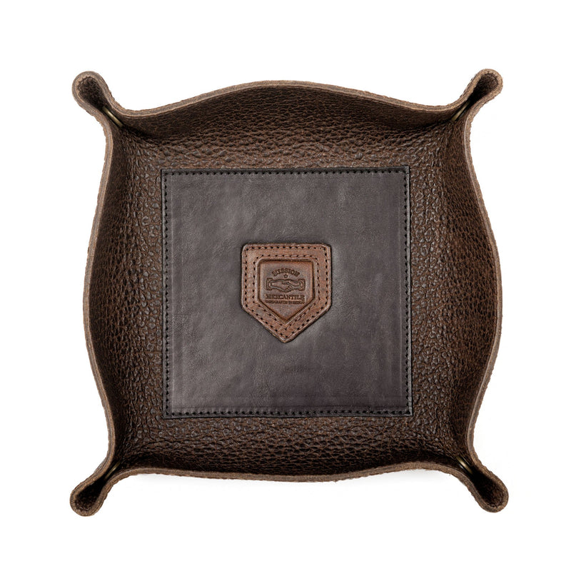 Theodore Leather Desk Caddy by Mission Mercantile