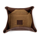 Campaign Waxed Canvas Desk Caddy