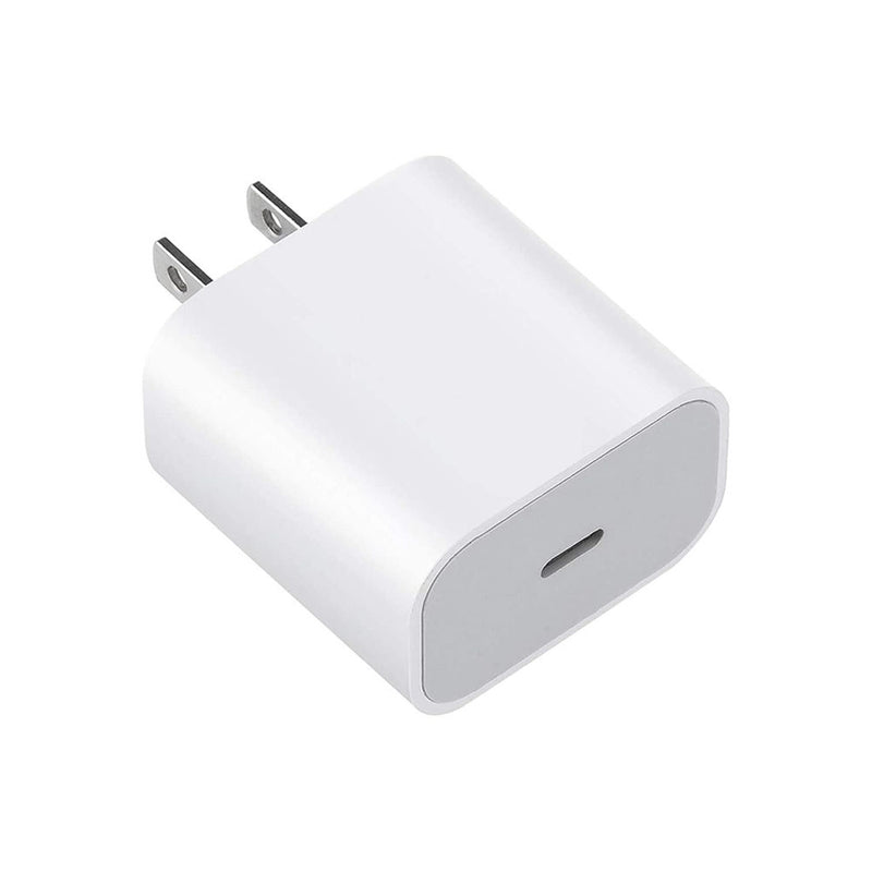 Apple Original 18W 3A USB Type-C White Power Charger Adapter - Bulk