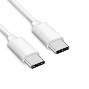 Google Original USB Type-C to Type-C 3ft White Cable - Bulk
