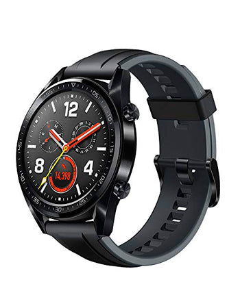 Huawei Watch GT 2018 (1.39" Amoled Display) BT Version, Water Proof, Silicone Band Sport Black