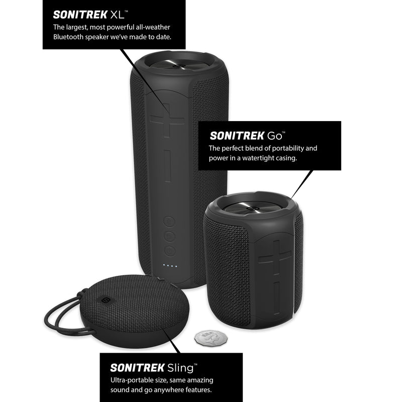 Sonitrek Sling Smart Bluetooth 5 Portable Wireless Waterproof Speaker