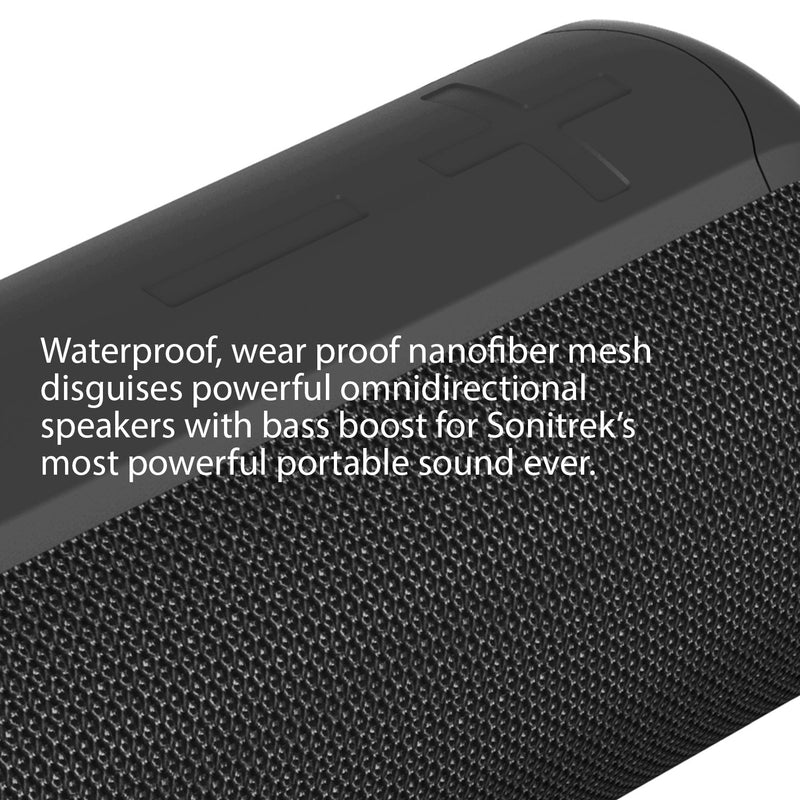 Sonitrek Go XL Smart Bluetooth 5 Portable Wireless Waterproof Speaker