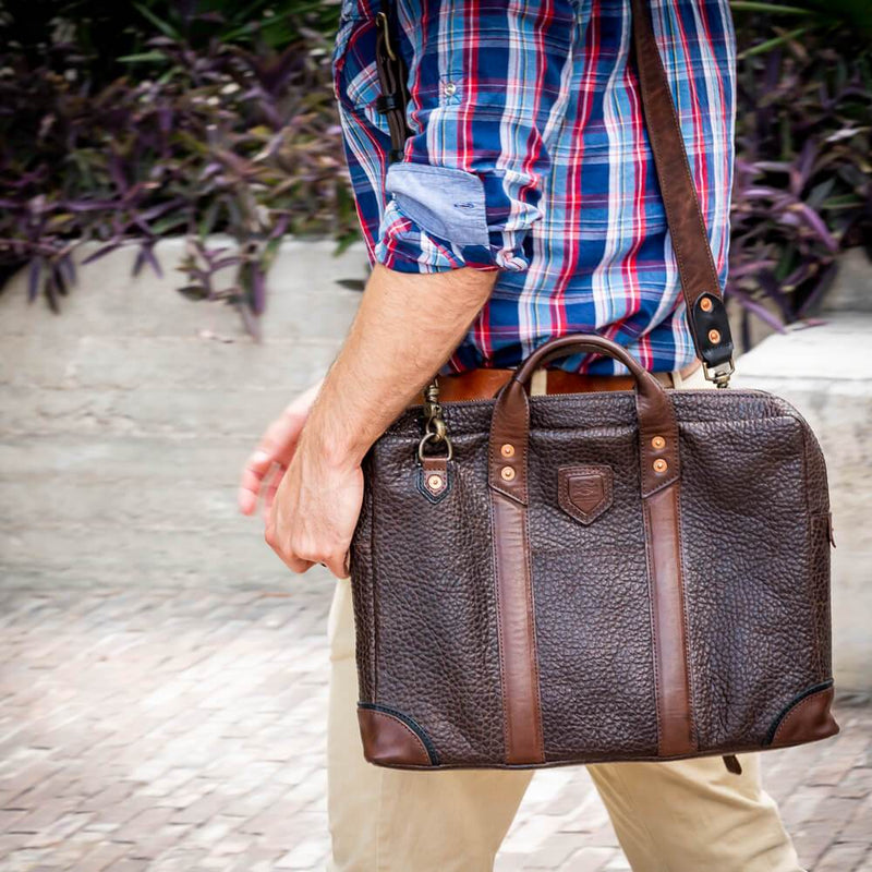 Theodore Leather Briefcase by Mission Mercantile
