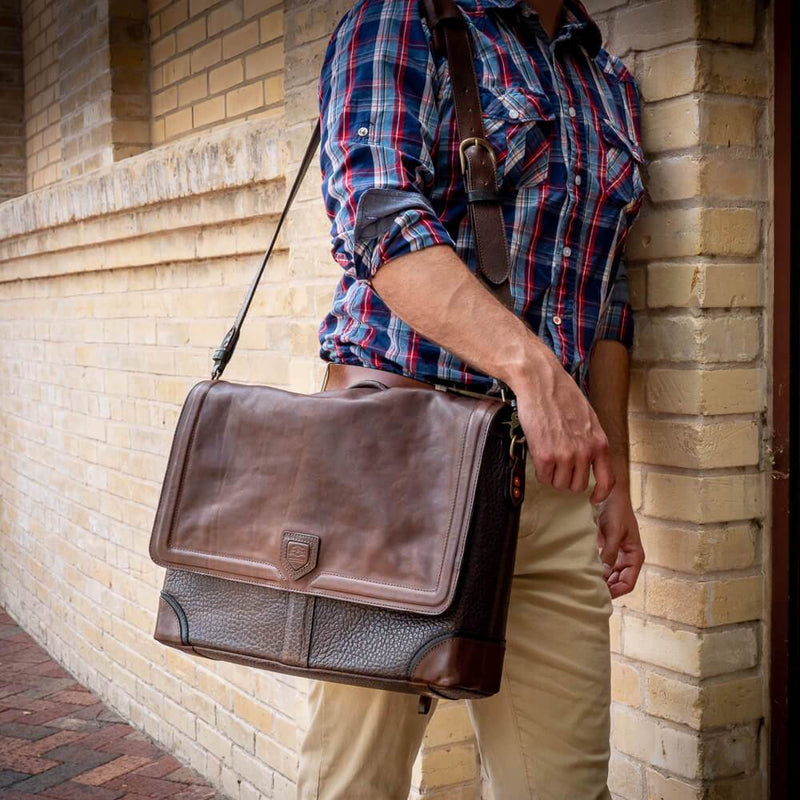Theodore Leather Messenger by Mission Mercantile