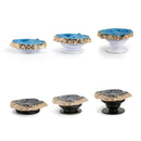 GemStone Phone Grip - Blue and Black